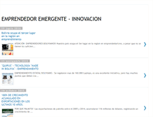 Tablet Screenshot of emprendedoremergente.blogspot.com