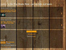 Tablet Screenshot of listentothepopmusicnow.blogspot.com