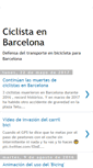 Mobile Screenshot of ciclistabcn.blogspot.com