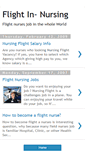 Mobile Screenshot of nursingflight.blogspot.com