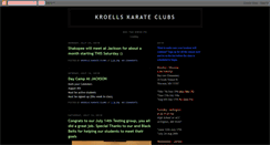 Desktop Screenshot of kroellskarateclubs.blogspot.com