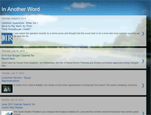 Tablet Screenshot of inanotherword.blogspot.com