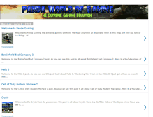 Tablet Screenshot of pandaworldofgaming.blogspot.com
