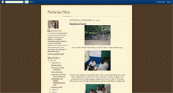 Desktop Screenshot of noticiasnica.blogspot.com