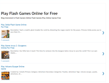 Tablet Screenshot of games4gamer.blogspot.com