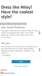 Mobile Screenshot of dress-like-miley-cyrus.blogspot.com