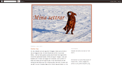 Desktop Screenshot of minasettrar.blogspot.com