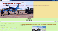 Desktop Screenshot of historiasdeaviones.blogspot.com