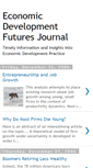 Mobile Screenshot of econdevfutures.blogspot.com