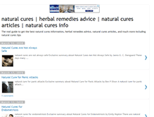 Tablet Screenshot of naturalcuresarticles.blogspot.com