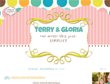 Tablet Screenshot of gloria4terry.blogspot.com