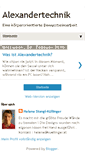 Mobile Screenshot of alexandertechnikhelenestangl.blogspot.com