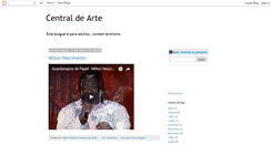 Desktop Screenshot of centraldearte.blogspot.com