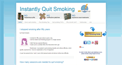 Desktop Screenshot of instant-quit-smoking.blogspot.com