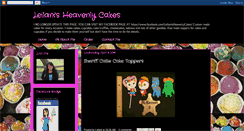 Desktop Screenshot of leilanisheavenlycakes.blogspot.com