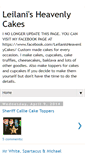 Mobile Screenshot of leilanisheavenlycakes.blogspot.com