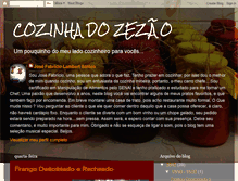 Tablet Screenshot of cozinhadozezao.blogspot.com