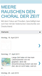 Mobile Screenshot of choralderzeit.blogspot.com
