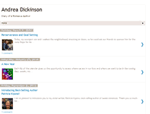 Tablet Screenshot of andreadickinson.blogspot.com