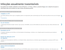 Tablet Screenshot of infeccoessexualmentetransmissiveis.blogspot.com