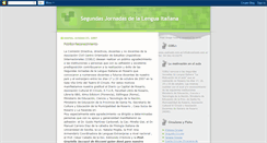 Desktop Screenshot of jornadasitaliano.blogspot.com