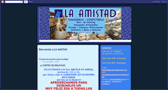 Desktop Screenshot of laamistadpanaderia.blogspot.com