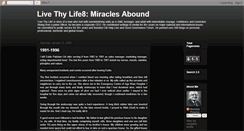 Desktop Screenshot of livethylife8.blogspot.com