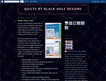 Tablet Screenshot of blackholequilts.blogspot.com