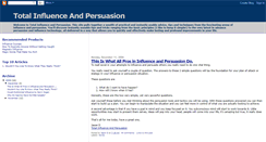 Desktop Screenshot of influence-persuasion.blogspot.com