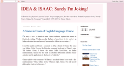 Desktop Screenshot of ideaisaacjoking.blogspot.com