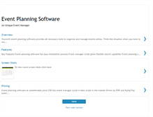Tablet Screenshot of events-planning-software.blogspot.com