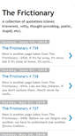 Mobile Screenshot of frictionary.blogspot.com