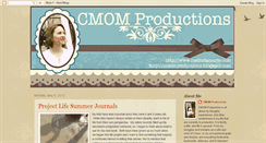 Desktop Screenshot of cmomproductions.blogspot.com