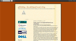 Desktop Screenshot of pesapod.blogspot.com