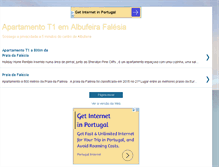 Tablet Screenshot of albufeira-falesia.blogspot.com