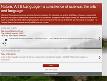 Tablet Screenshot of nature-art-language.blogspot.com