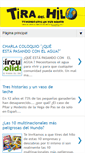 Mobile Screenshot of elblogdetiradelhilo.blogspot.com
