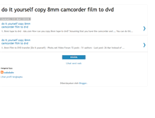 Tablet Screenshot of doityourselfcopy8mmcamcorderfilmtodvd.blogspot.com