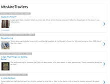 Tablet Screenshot of mtnairetravlers.blogspot.com