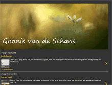 Tablet Screenshot of gonnievandeschans.blogspot.com