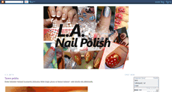 Desktop Screenshot of la-nailpolish.blogspot.com