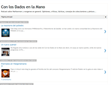 Tablet Screenshot of conlosdadosenlamano.blogspot.com