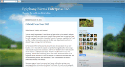 Desktop Screenshot of epiphanyfarmsenterprise.blogspot.com