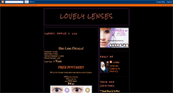 Desktop Screenshot of lovelylenses.blogspot.com