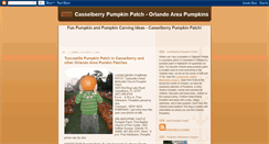 Desktop Screenshot of casselberrypumpkinpatch.blogspot.com