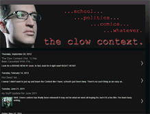 Tablet Screenshot of clowcontext.blogspot.com
