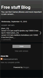 Mobile Screenshot of freeccamservers.blogspot.com