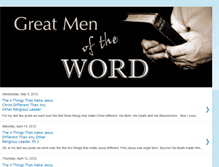 Tablet Screenshot of greatmenoftheword.blogspot.com