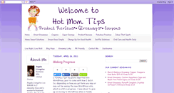 Desktop Screenshot of hotmomtips.blogspot.com