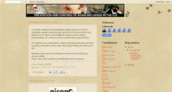 Desktop Screenshot of aicapflunews.blogspot.com